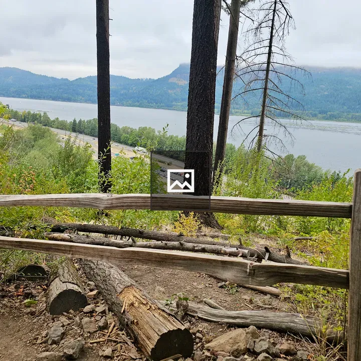 Columbia River Gorge Fence View