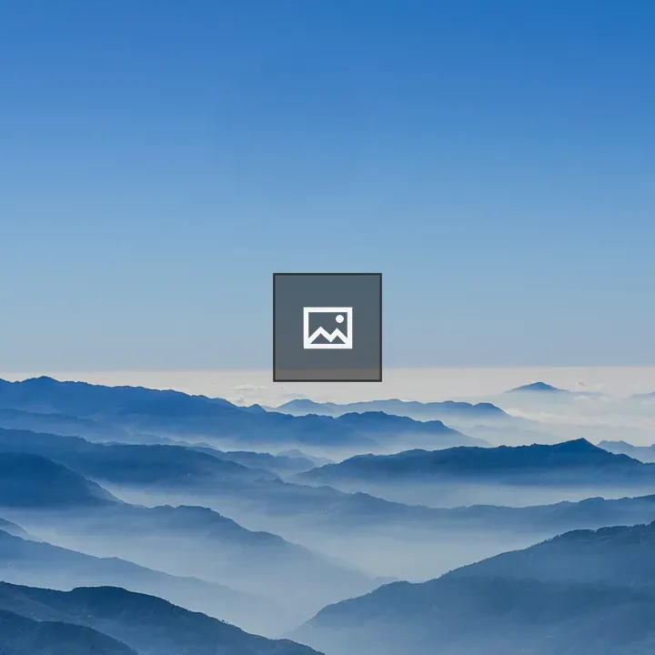 Blue Mountain Ridges Landscape