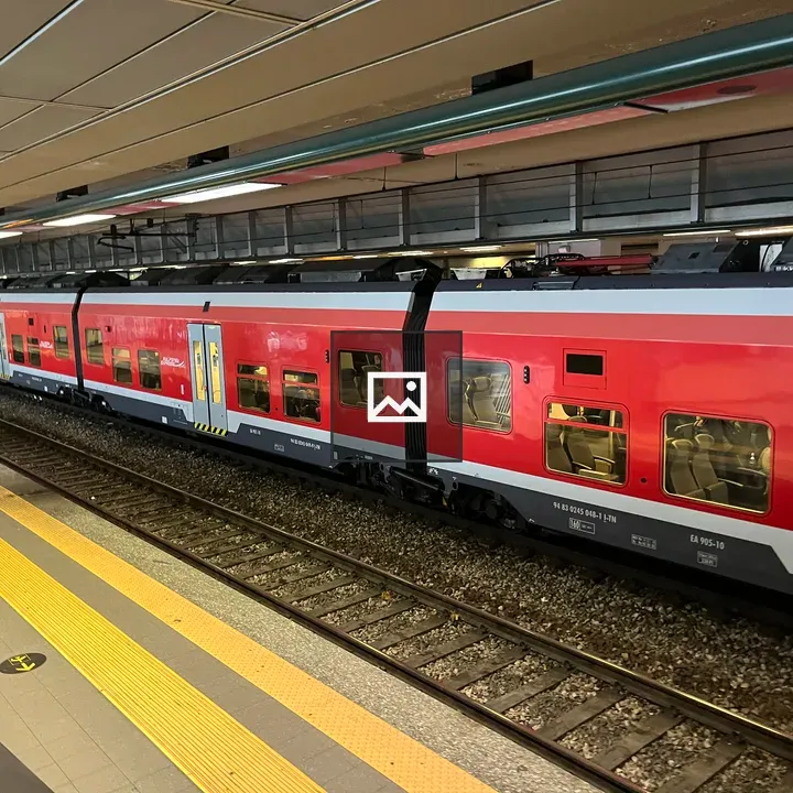 Milan train scene