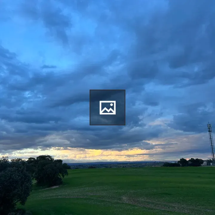 Wide landscape with dramatic skies