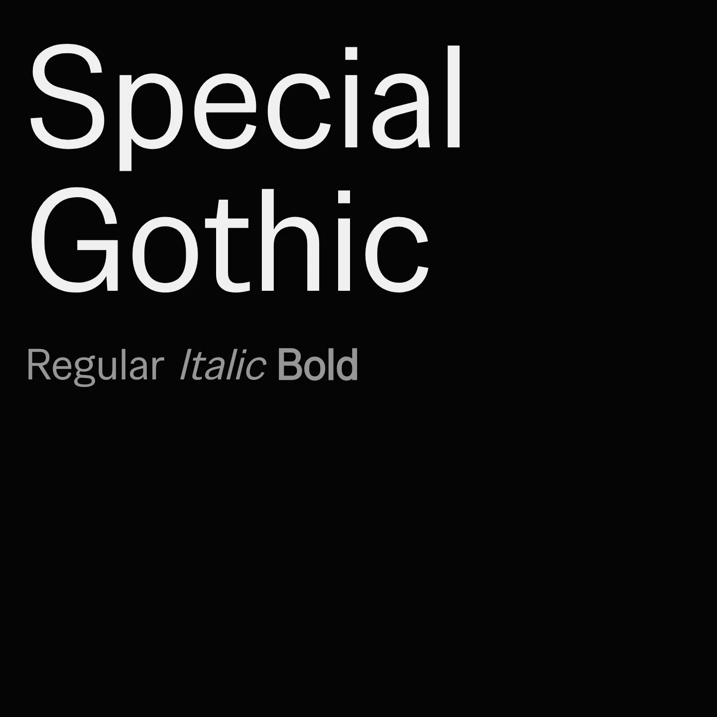 Special Gothic