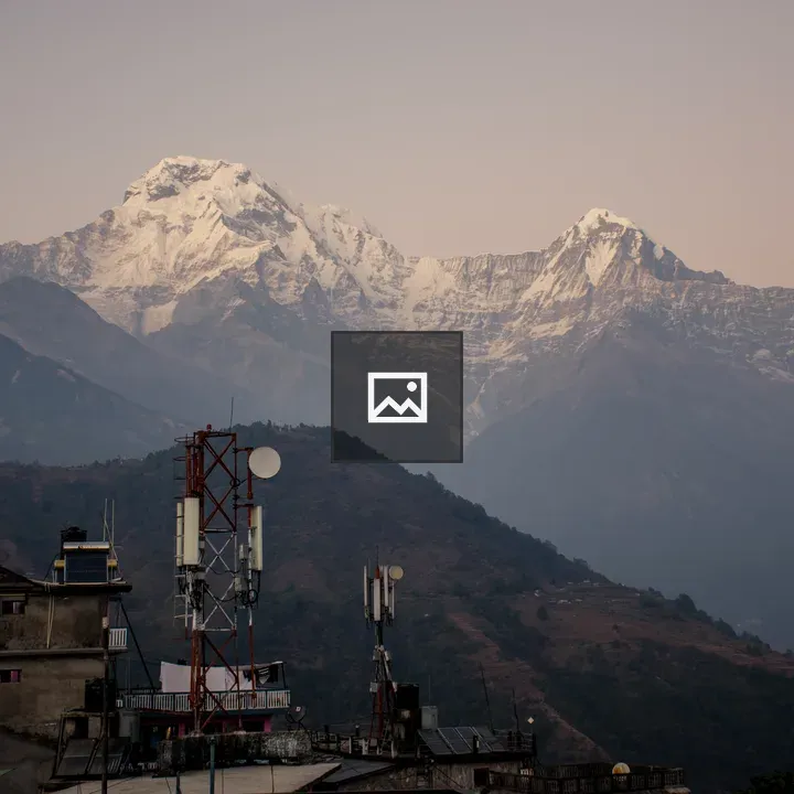 View of Annapurna Range from Ghandruk