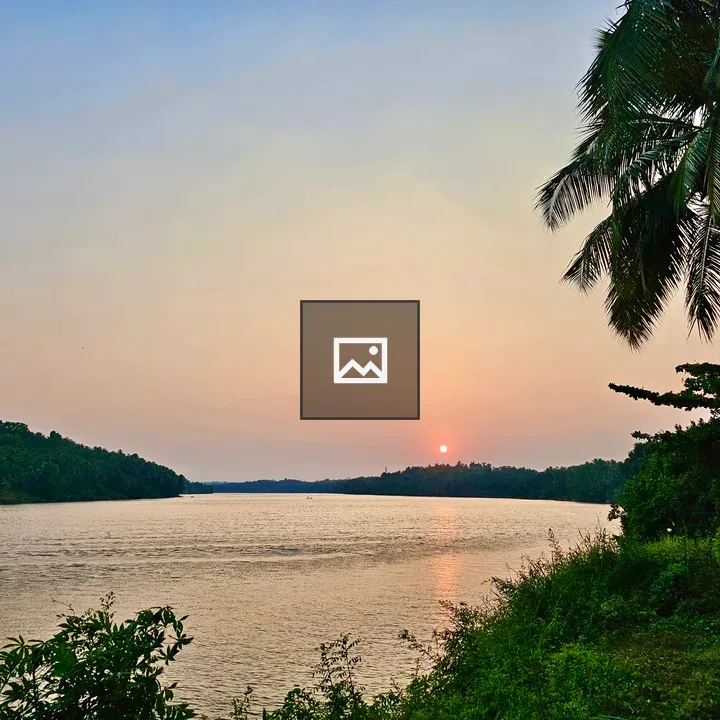 Chaliyar River Sunset