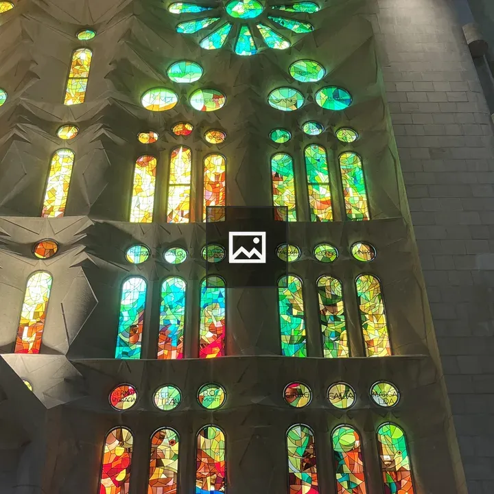 Afternoon window La Sagrada Familia