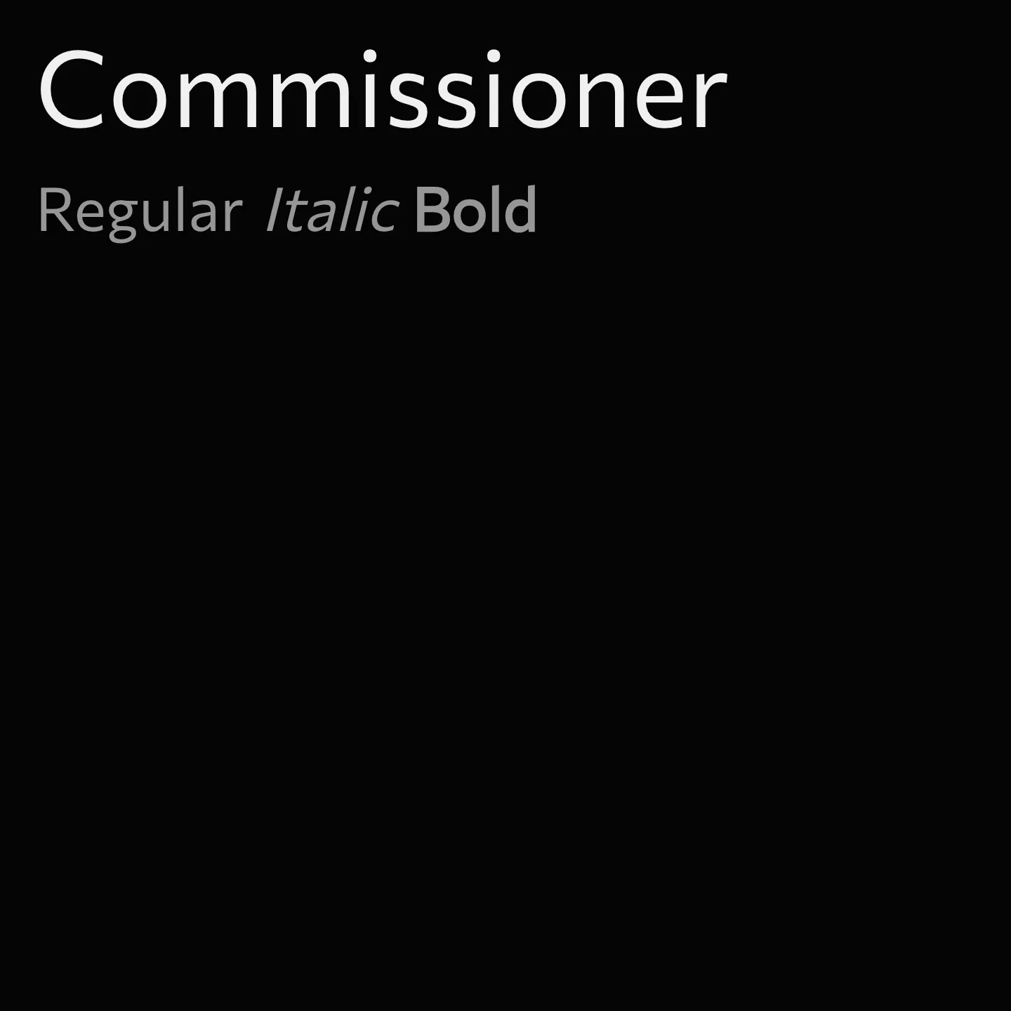 Commissioner