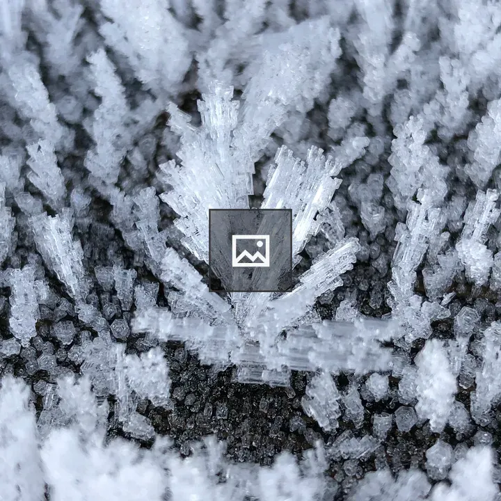 Snow Crystals Ice