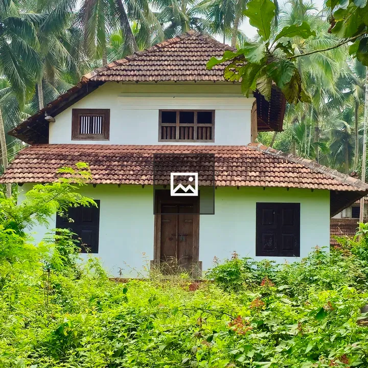 Traditional Kerala House with Greenery