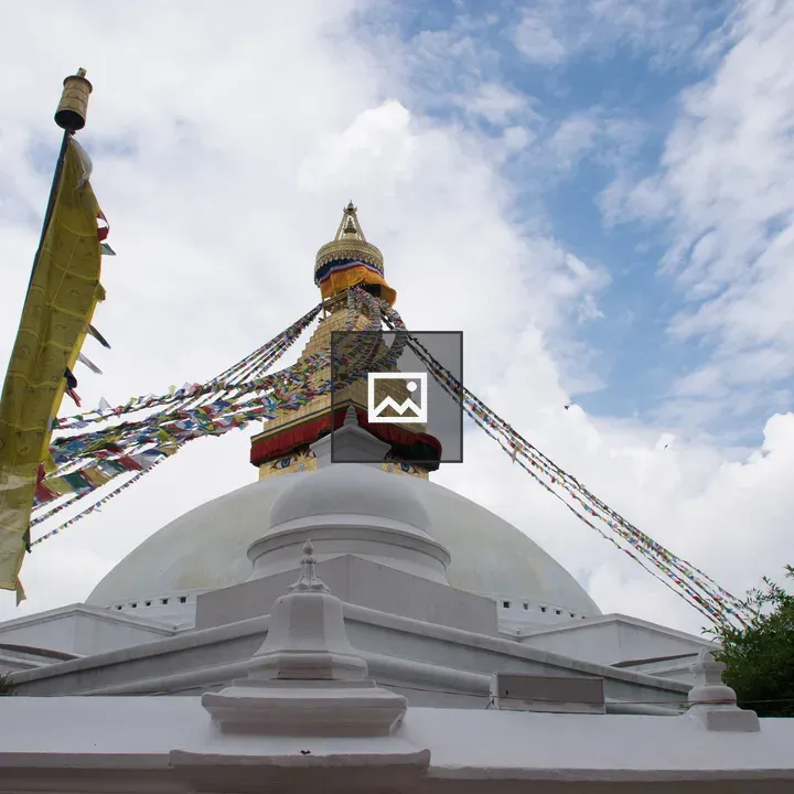 Boudhanath Stupa Landscape