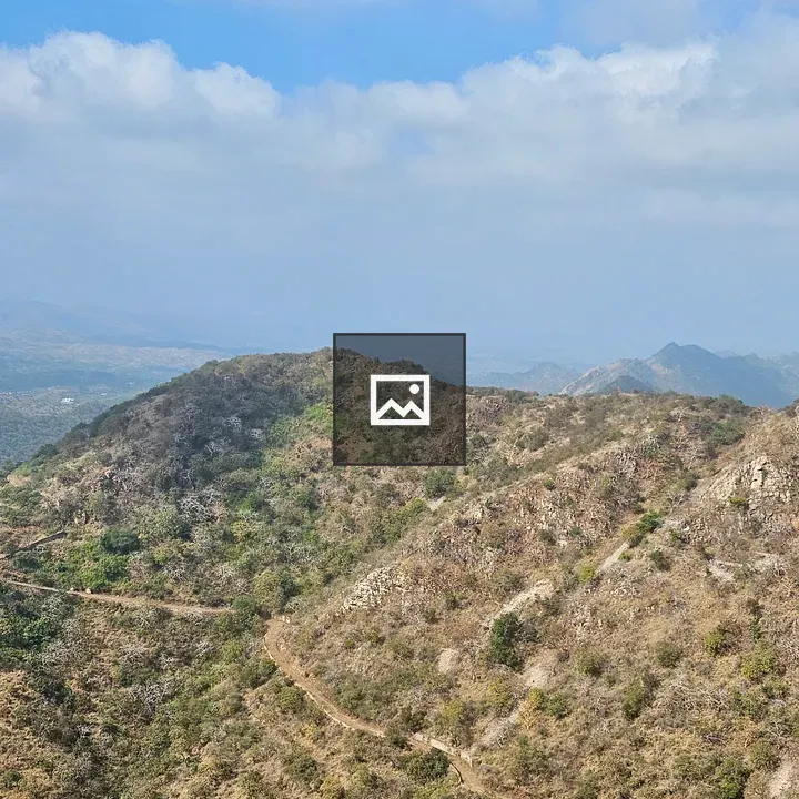 Dry ridge along Aravalli trail
