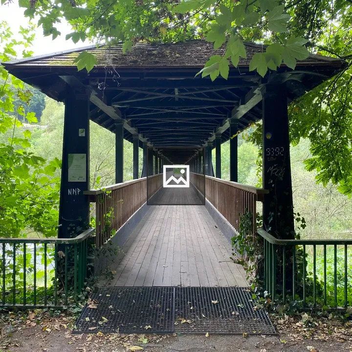 Bridge over the river Sauer in Echternach
