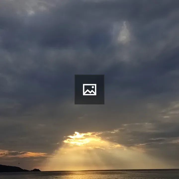 Sunset at Patong Beach