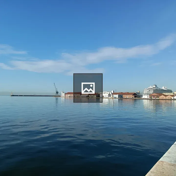 Port of Thessaloniki from Afar