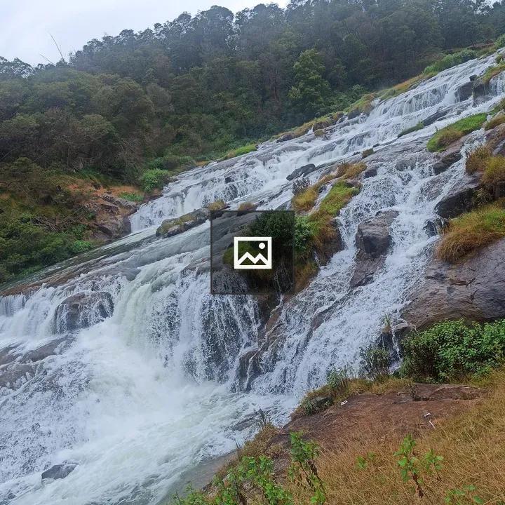 Waterfall in Evening