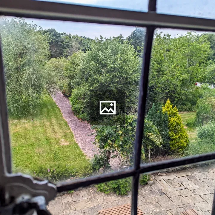 Garden View Through Heskin Hall Window