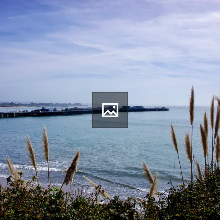 Coastal Pier with Ocean View