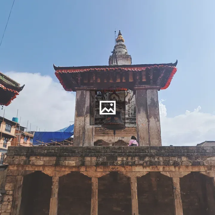 Traditional bell pavilion