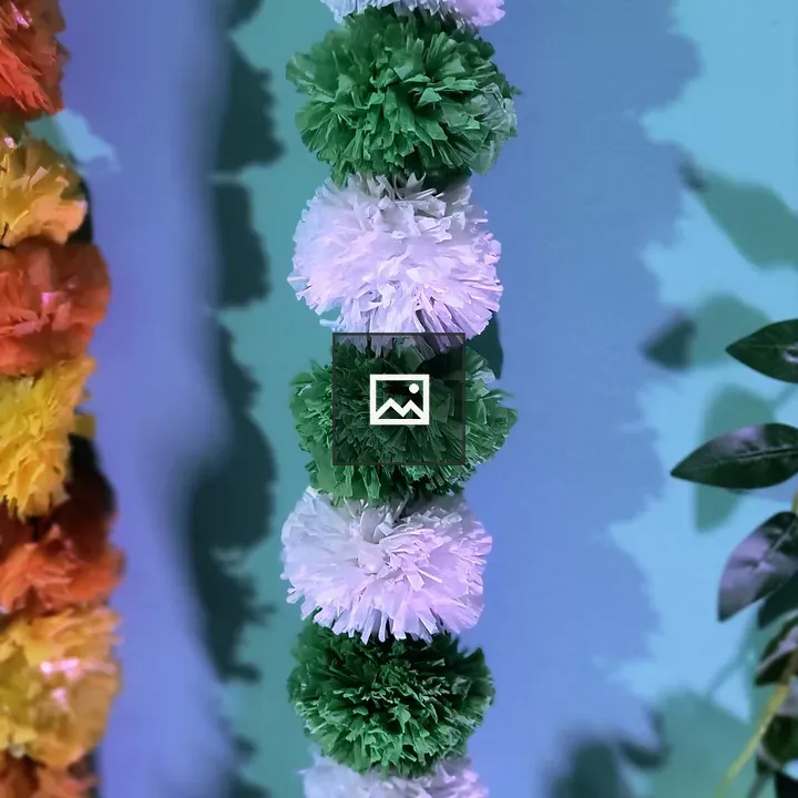 Pom-pom Garland Decorations
