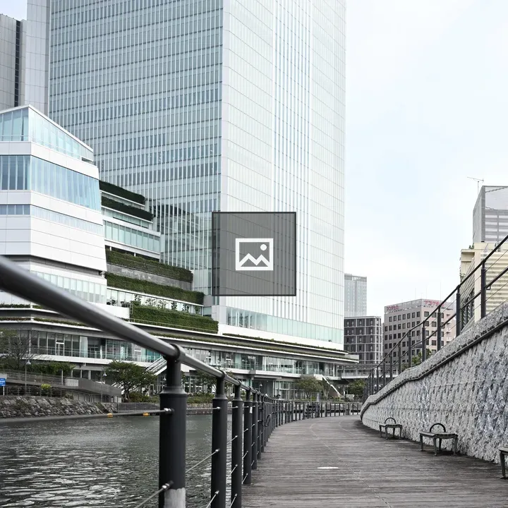 Modern waterfront Kanagawa scene
