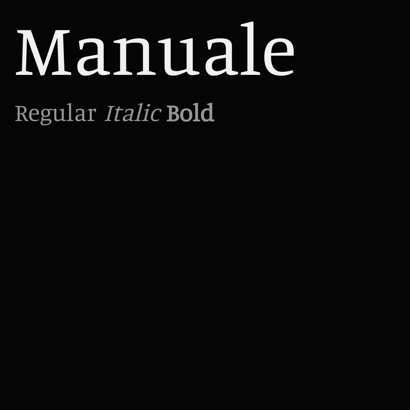 Manuale
