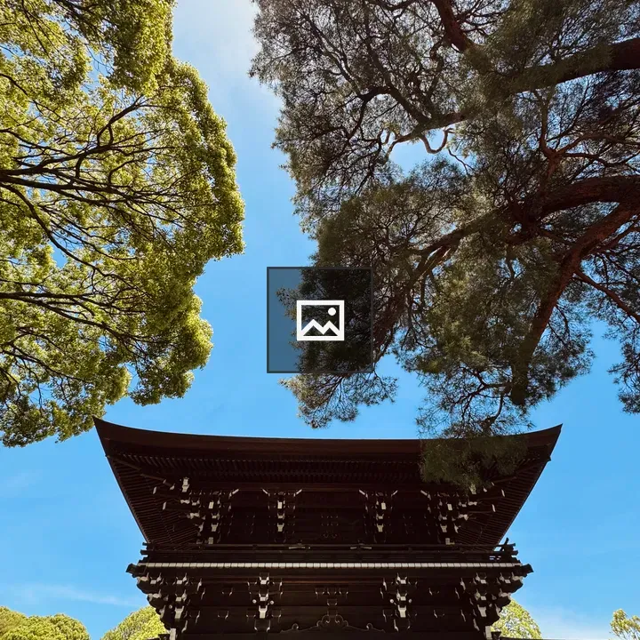 Traditional wooden gate in nature