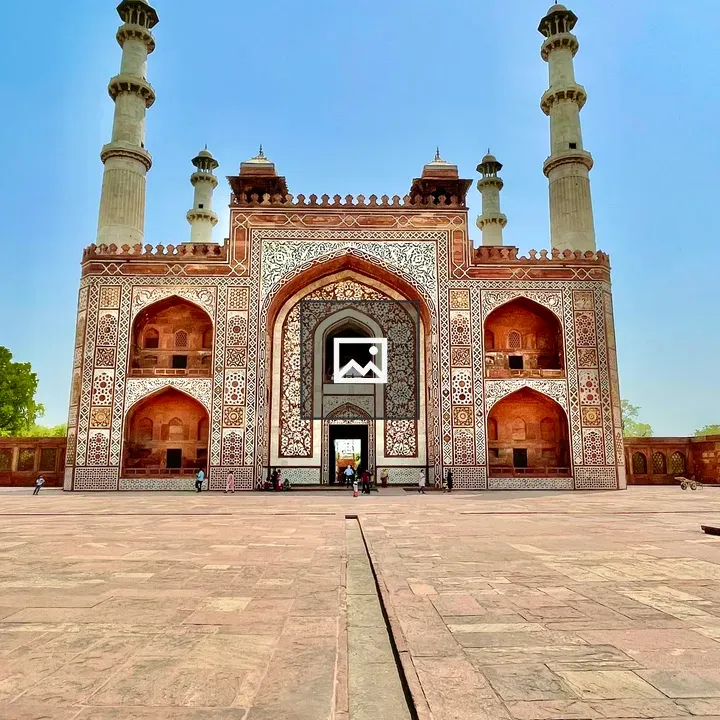 Mughal Tomb Entrance Interior