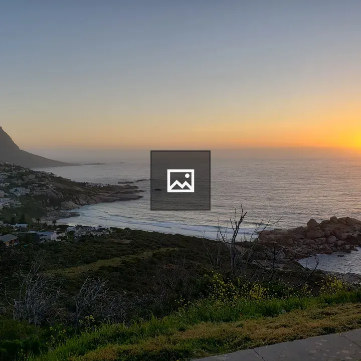 Sunset at Victoria Road Cape Town