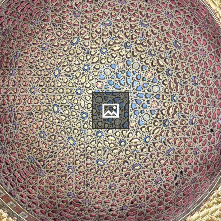 Ornate Ceiling with Dome