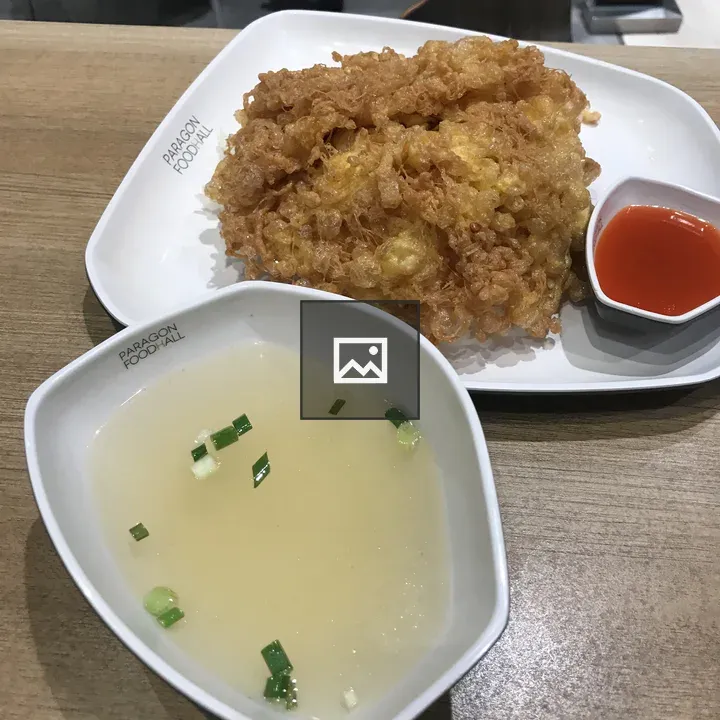 Crispy fried chicken on plate