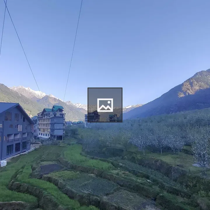 Mountain with Home