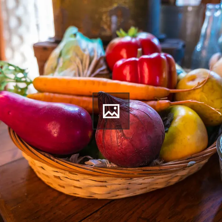 Basket of vegetables
