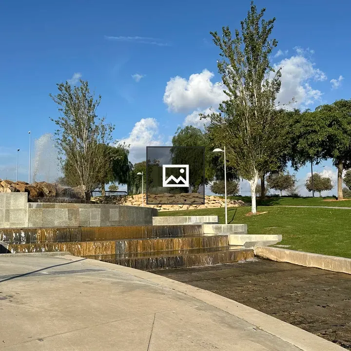 Fountain in a Park