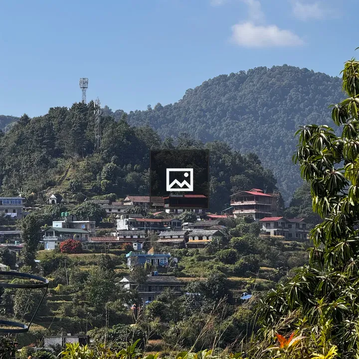 H hillside village landscape