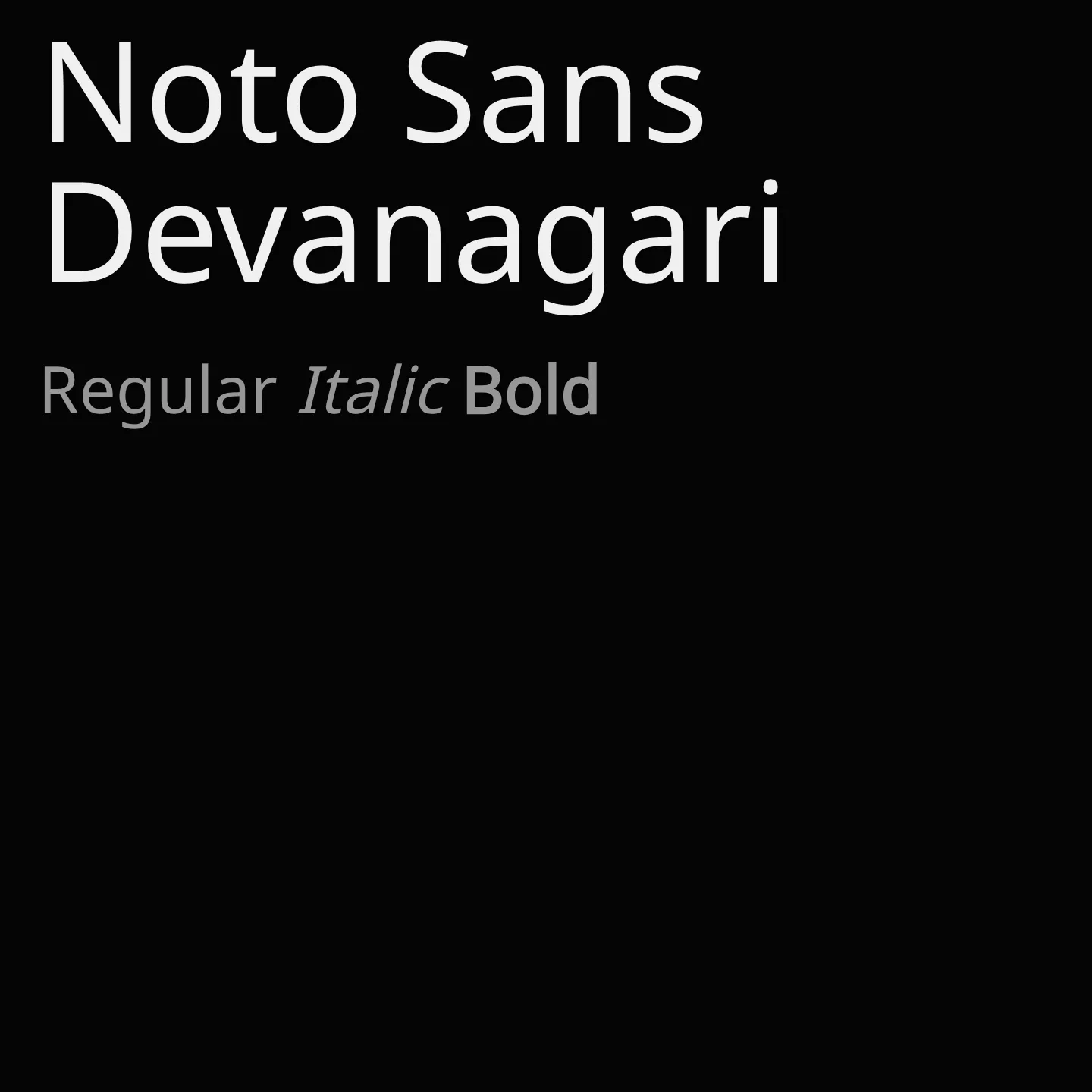 Noto Sans Devanagari
