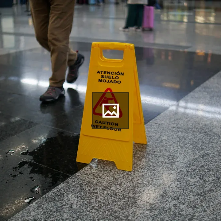 Caution Wet Floor Sign