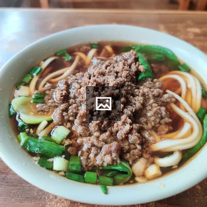 Food in Noodle Soup