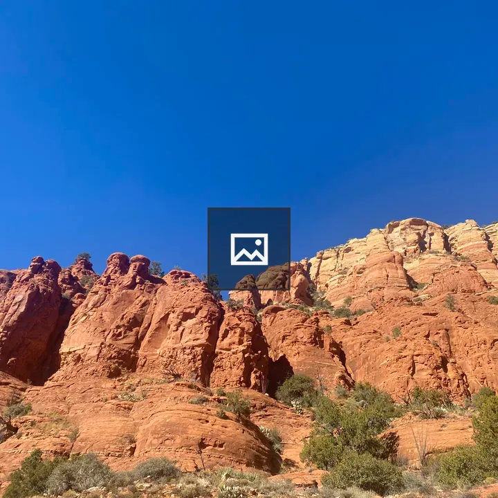 Sedona sandstone rock formations