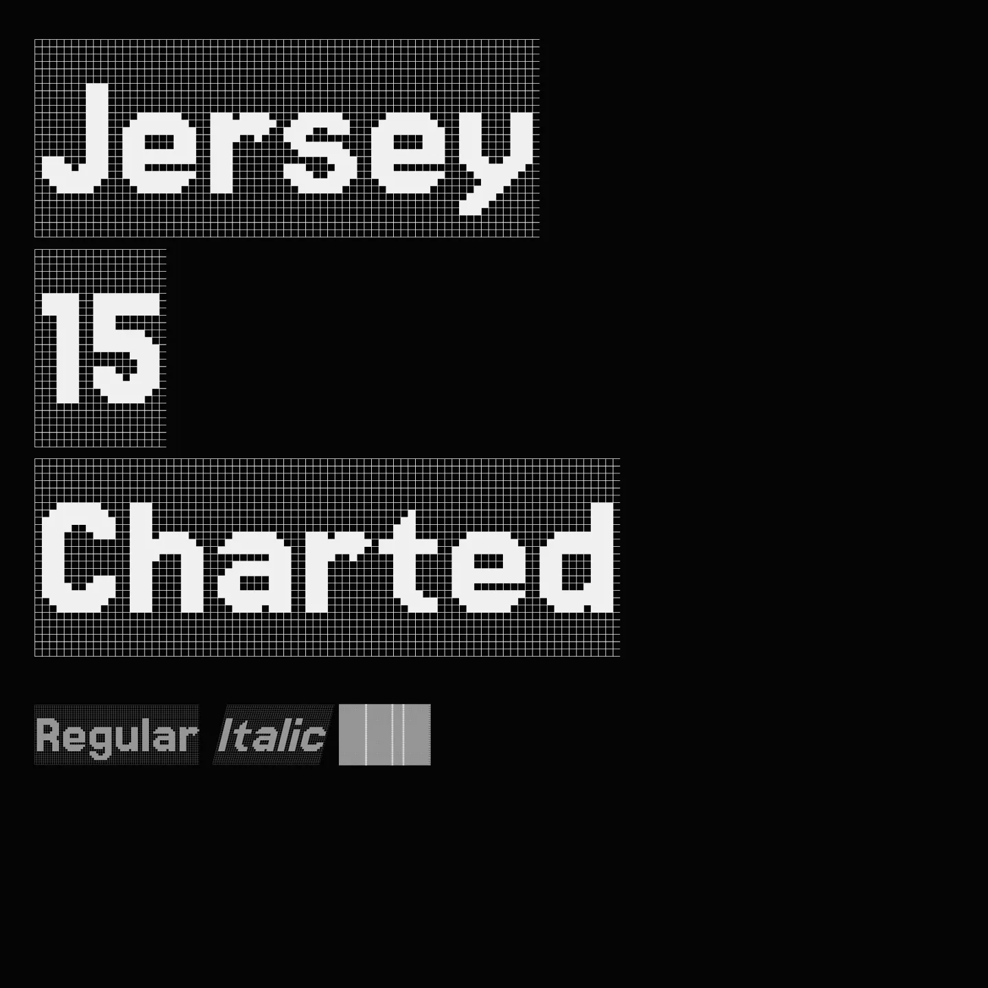 Jersey 15 Charted