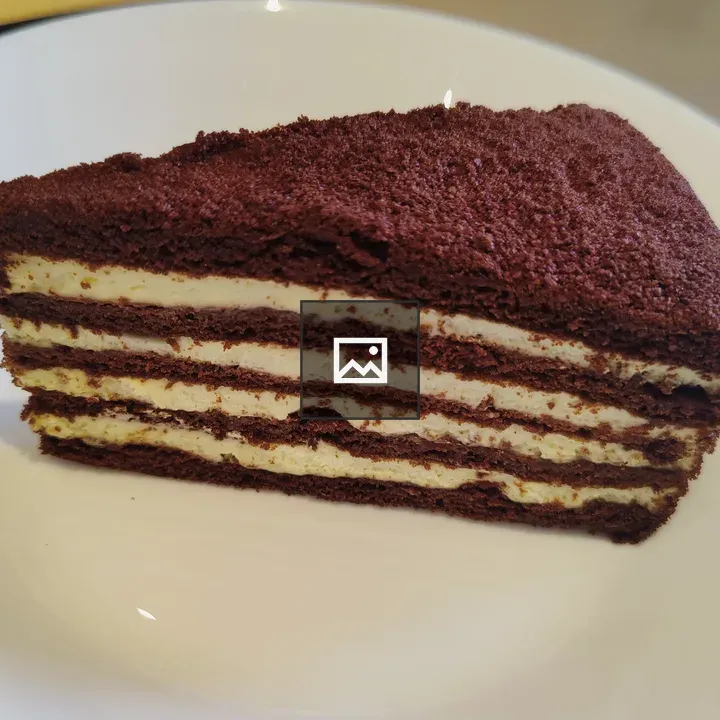 White and Chocolate Layered Cake