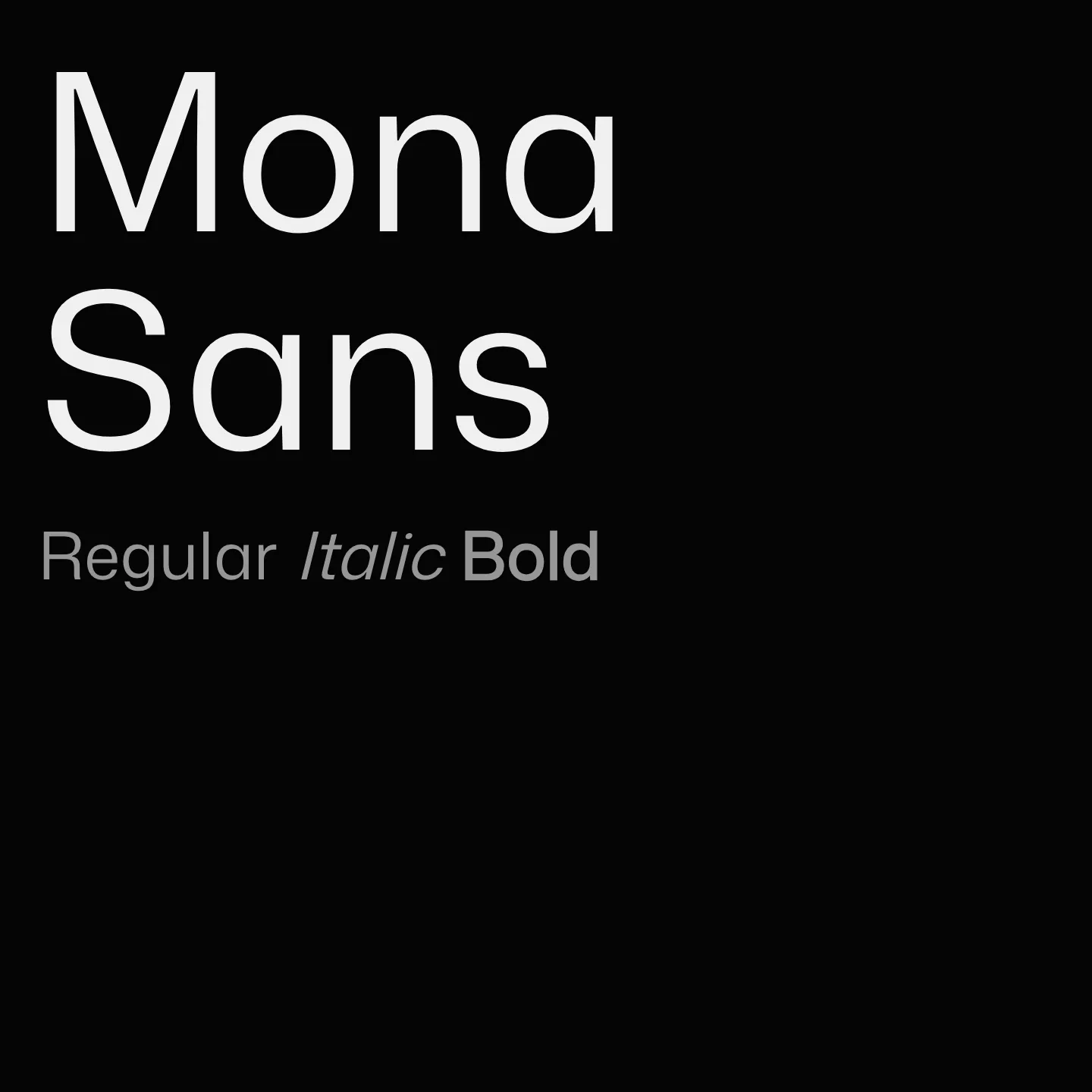 Mona Sans