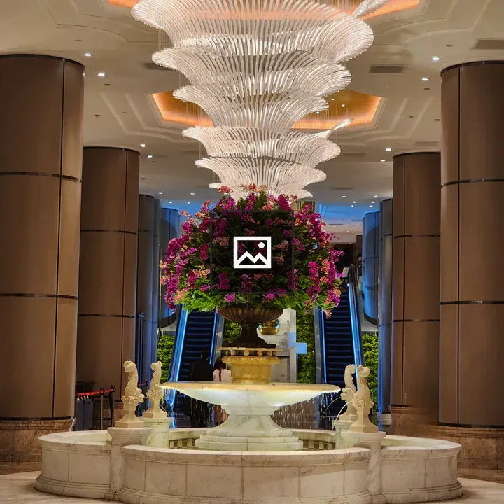 Lobby view of Grand Hyatt Taipei