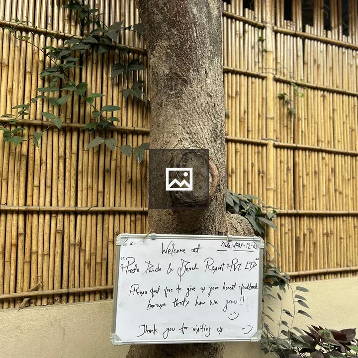 Welcome Message on Whiteboard