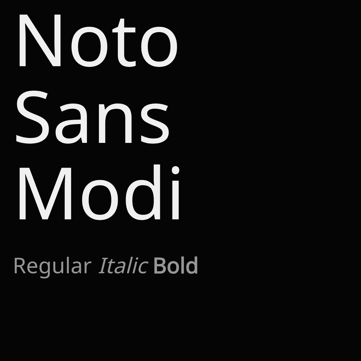 Noto Sans Modi