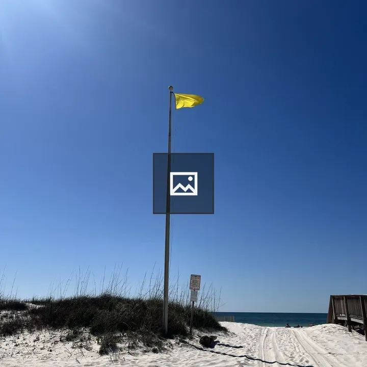 View Across Sand Dune to Beach