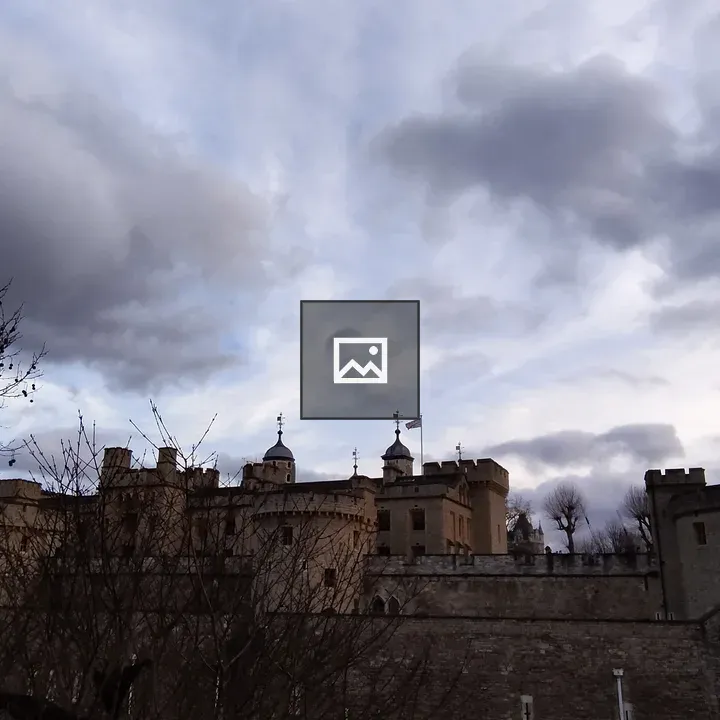 Historic stone fortress silhouette