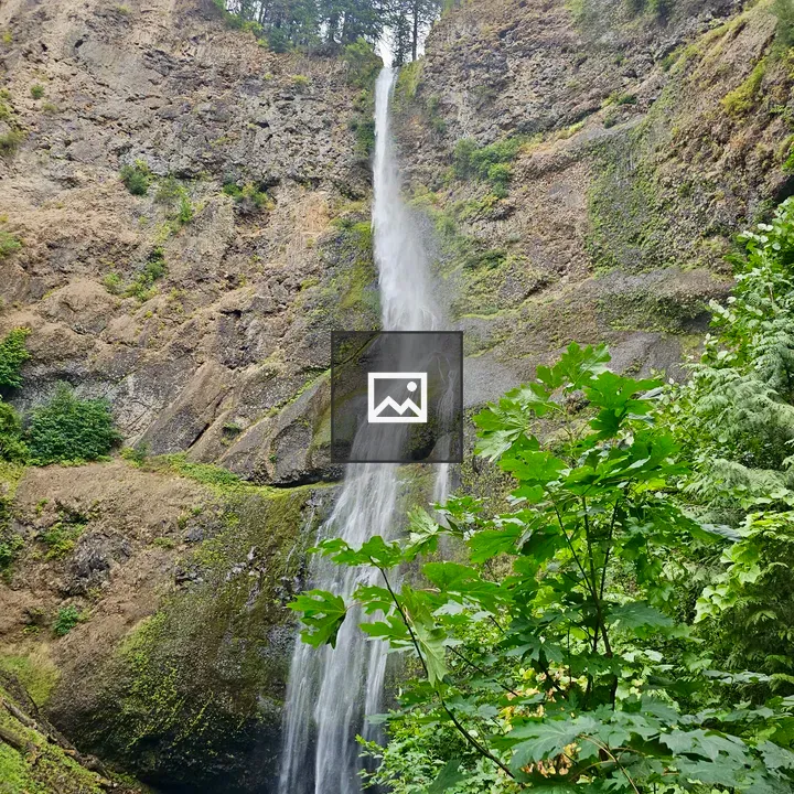 Waterfall in Columbia Gorge