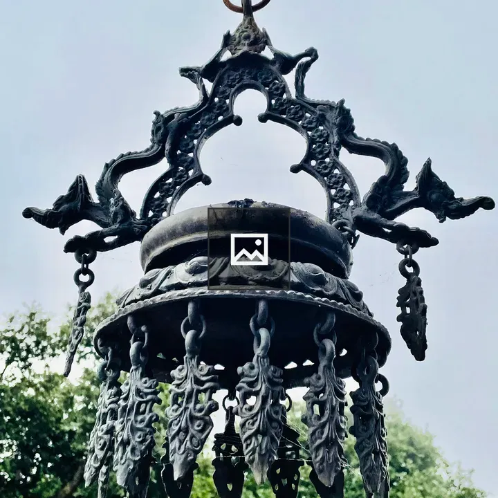 Hanging lamp from Bagmati, Nepal