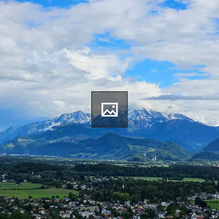 Snow-capped Alps Landscape
