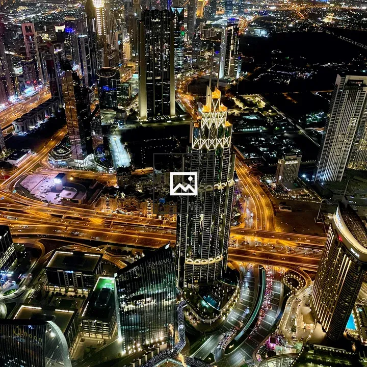 City Lights from Burj Khalifa