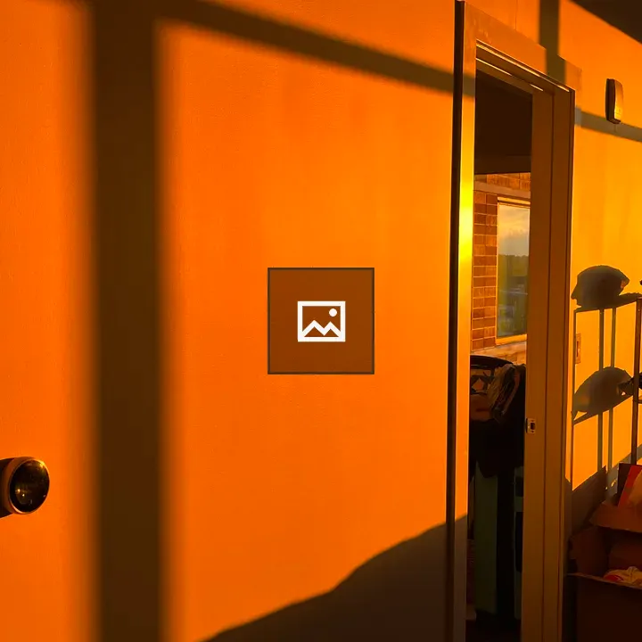 Late Evening Sun in Doorway