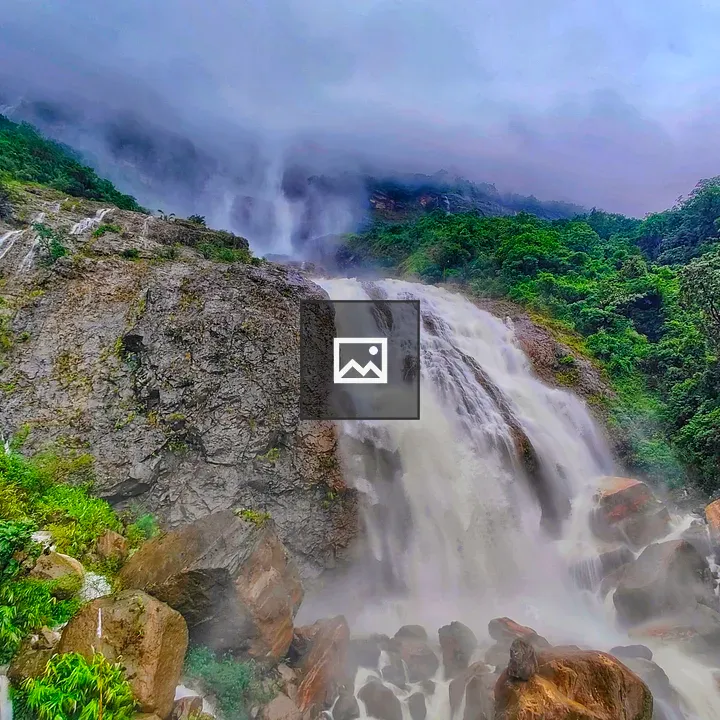Kynrem Falls Waterfall View
